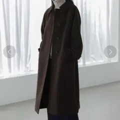 ウーリーテックステンカラーオーバーコート