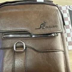 メンズ　ショルダーバッグ、お財布、ベルト３点セット。