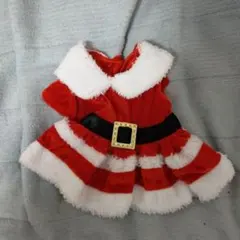 犬服 サンタクロース風 赤色 小型犬用
