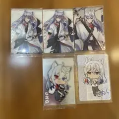 カラフルピーチ ウエハースカード どぬく 5点セット おまけ付き