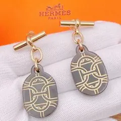 ⚠️Chino様専用、HERMES両耳ピアス - メルカリ