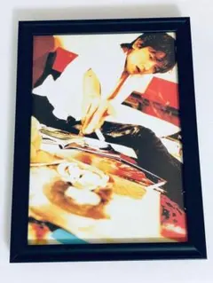 ザ・イエロー・モンキー　ポスター風アートフレーム　雑誌切り抜き　B5額縁付き　K