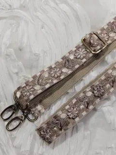 特別６インド刺繍リボン※ショルダーストラップ　スマホストラップ　送料込み