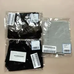 メゾンドラティール ハイキニショーツ ブラック グレー 3枚セット