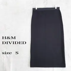 ...H&M DIVIDED タイトスカート サイズS 黒　ブラック