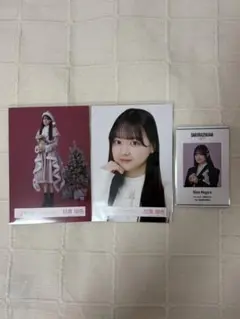 櫻坂46 目黒陽色 櫻坂カフェ IDカード キービジュ ヨリ サンタ ヒキ