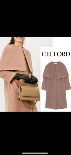美品　CELFORD セルフォード　 ケープコートのサムネイル
