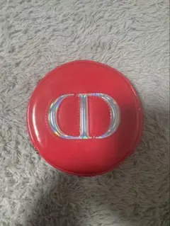 DIOR ディオール ポーチ ピンク ロゴ入り ラウンドポーチ