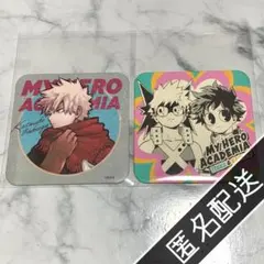 ヒロアカ 緑谷出久 爆豪勝己 アートコースター ＲＩＶＡＬＳ ジャンプショップ1