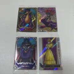 4枚セット ドラゴンクエスト カードウエハース 〜ロト三部作