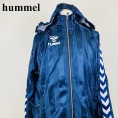 hummel ウインドブレーカー フード付 ネイビー 0266-A