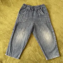 season reason デニムパンツ ウエストゴム 綿100%