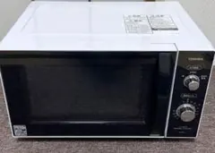 TOSHIBA 電子レンジ フラット ER-SM17 2021年製 単機能 電子レンジ 17L ER-SM17(W) TOSHIBA 電子レンジ