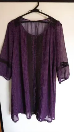 Ray cassin シフォンワンピース