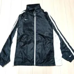 Nike ナイロンジャケット ブラック/ホワイトXL2148番