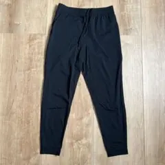 UNIQLO レディース　ストレッチ　パンツ　M ブラック　軽量　ジョガーパンツ