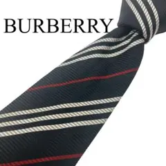 美品BURBERRY BLACK LABEL バーバリー ネクタイ 肉厚