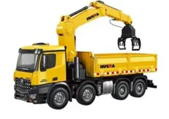 若干訳あり1/16サイズ8輪ダンプカーラジコン HUINA1536 メタルパーツ