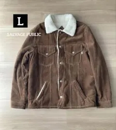 SALVAGE PUBLIC サルベージパブリック　ボアジャケットL