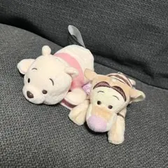 ティガー くまのプーさん プーさんマスコット 寝そべり さくらver