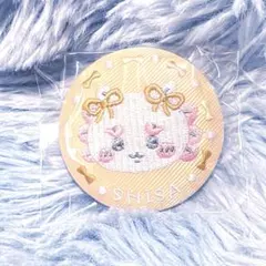 【ちいかわ】シーサー 刺繍缶バッジ