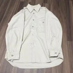 ユニクロU 2025aw ツイルワークオーバーサイズシャツ　Sサイズ