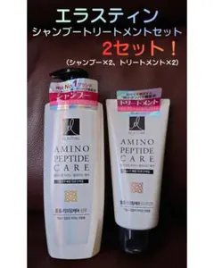 エラスティン　アミノペプチドケア シャンプー・トリートメントセット×2