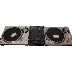 Technics' ターンテーブルシステムSL-1200MK3D ミキサーセット - メルカリ