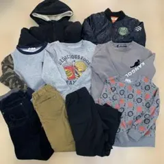 男の子　120センチ　冬服　長袖　まとめ売り　セット　トレーナー　長ズボン