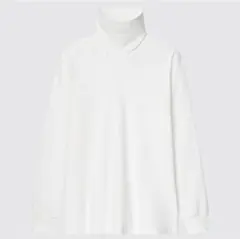 UNIQLO ソフトタッチタートルネックT M