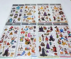 大人の図鑑シール　ディズニー　８点セット
