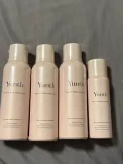 Yunth ホワイト クリアフォーム 洗顔料 120g×4本