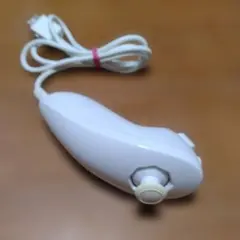 動作品　任天堂　Wiiリモコン専用ヌンチャク白
