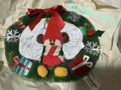 Disney ミッキー クリスマスリース 約20cm