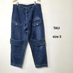 TAU タウデニム 日本製 綿100% デニム インディゴ 5のサムネイル