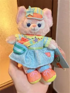 香港ディズニー リナベル 花車 ぬいぐるみキーチェーン