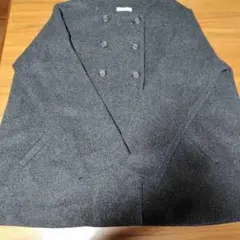 ダブル釦ショートコート