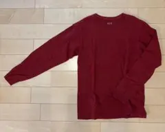 FRUIT OF THE LOOM 長袖 Tシャツ バーガンディ Sのサムネイル