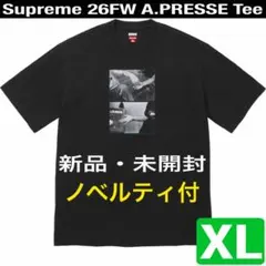 【XL】 Supreme 26FW A.PRESSE Tee Black 新品