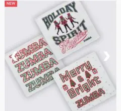 最新作ZUMBA正規品 タオル3枚1セット クリスマス