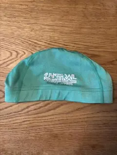 セントラル　スイミングキャップ　緑　Lサイズ