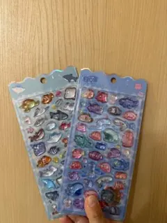 【正規品】水族館限定　ボンボンドロップシール　深海魚　海水魚