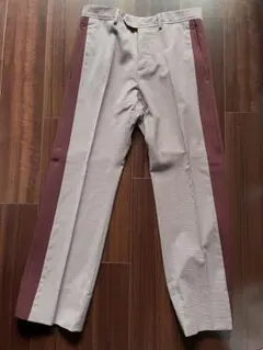 ヴァレンティノ（Valentino） チェック柄 スラックス 赤茶色 青のサムネイル