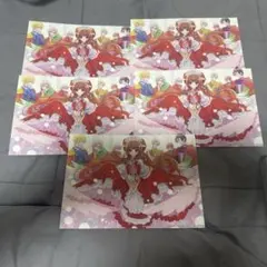 LaLa 10月号 アニメイト購入特典 転生悪女の黒歴史 5枚まとめ