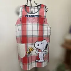 [美品]かわいい！スヌーピー◇エプロン◇保育士◇幼稚園◇介護◇のサムネイル