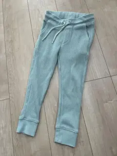 H&M パンツ　ズボン　リブ編み　ワッフル