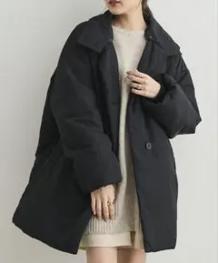 AUNT MARIE'S 3WAY中綿オーバーサイズショートコート
