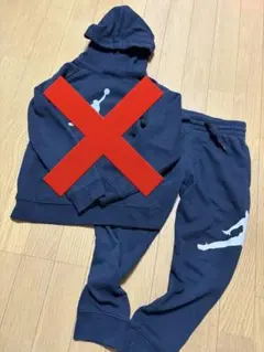 ジョーダンキッズ　キッズ ジョーダン　バスケ　ミニバス　スウェット　裏毛