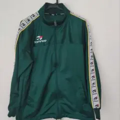 希少品　TOPPER ジップアップ　トラックジャケット グリーン　日本製