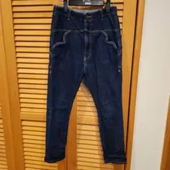 メルシーボークー うしろまえデニム 後ろ前パンツ サルエルパンツ